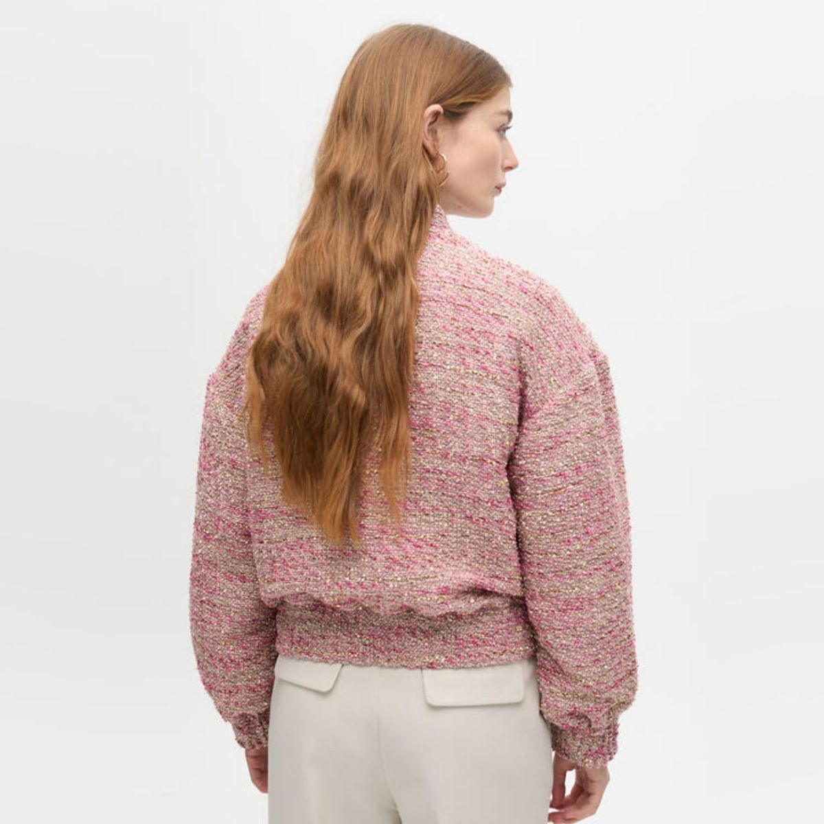 LOLA CASADEMUNT - Cazadora Bomber Tweed Mujer Lola Casademunt
