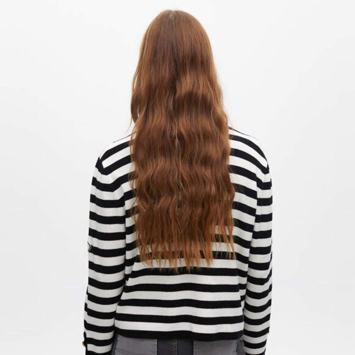 LOLA CASADEMUNT - Chaleco Estampado Rayas Abotonado Mujer Lola Casademunt