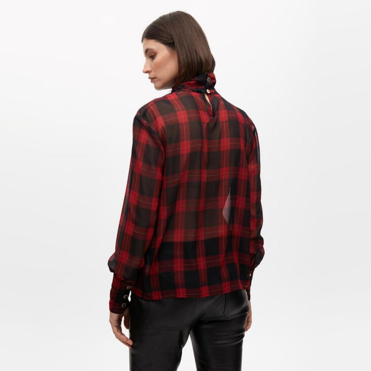 LOLA CASADEMUNT - Blusa Estampada Lazo Animal Print Mujer Lola Casademunt