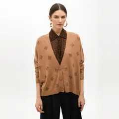 LOLA CASADEMUNT - Chaleco Abotonado Detalles Strass Mujer