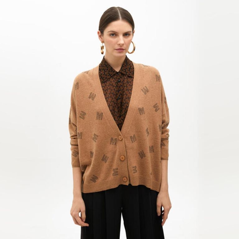 Chaleco Abotonado Detalles Strass Mujer