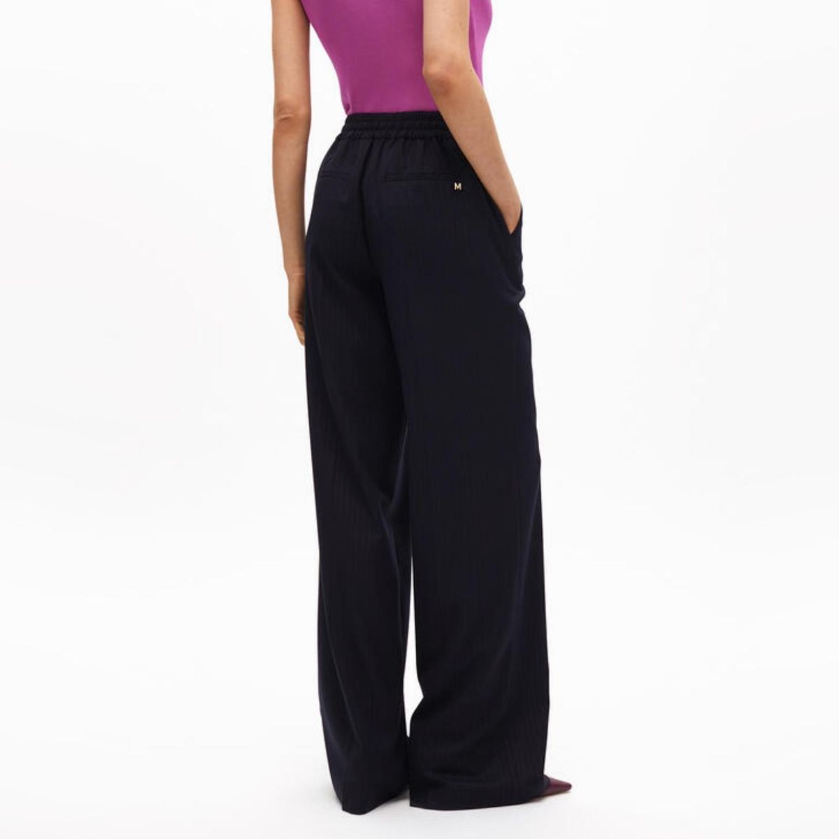 LOLA CASADEMUNT - Pantalón Sastrero Raya Diplomática Mujer Lola Casademunt