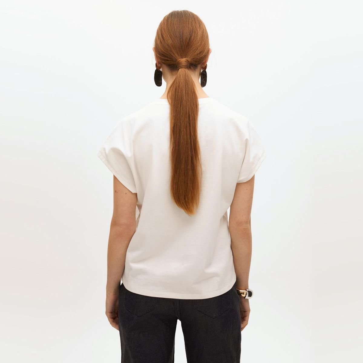 LOLA CASADEMUNT - Polera Estampada Lola 100% Algodón Mujer Lola Casademunt