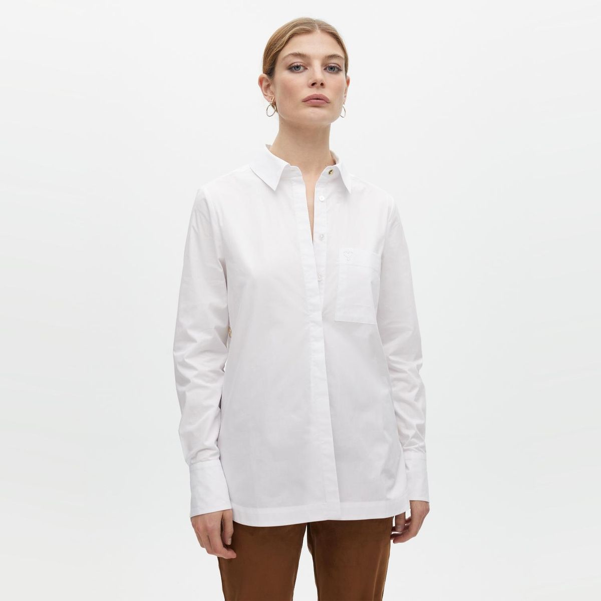 LOLA CASADEMUNT - Blusa Popelin Oversize 100% Algodón Mujer Lola Casademunt