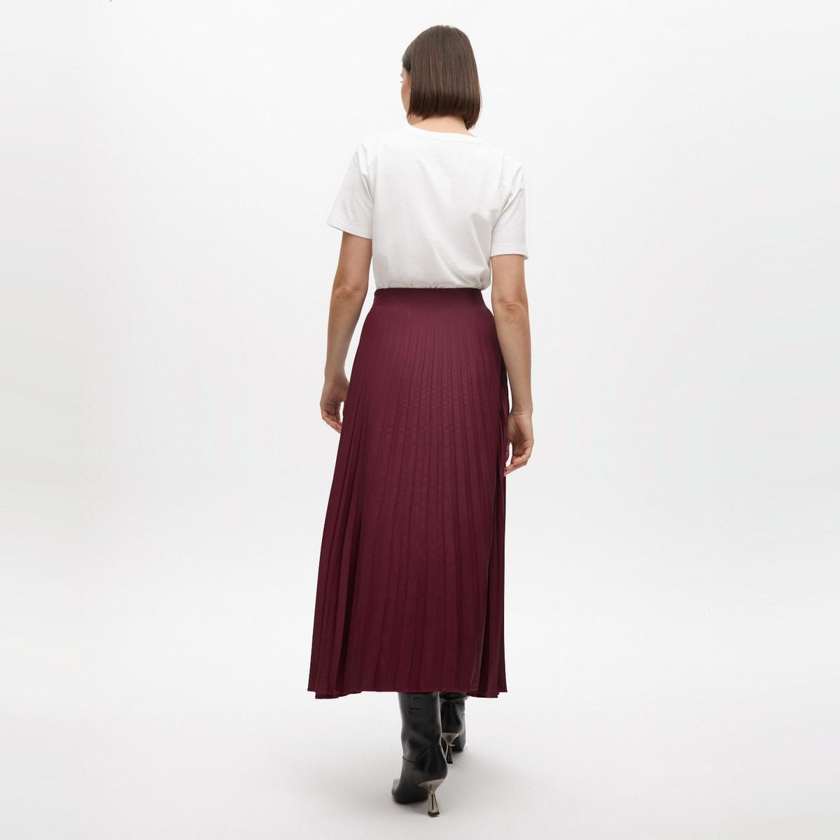 LOLA CASADEMUNT - Falda Plisada Efecto Encerada Mujer Lola Casademunt