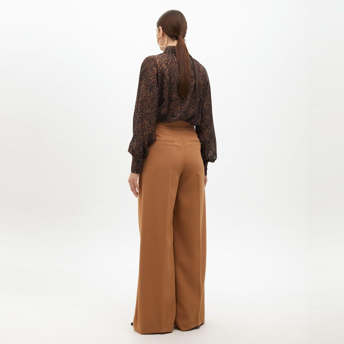 LOLA CASADEMUNT - Pantalón Wideleg Pinzas Mujer Lola Casademunt