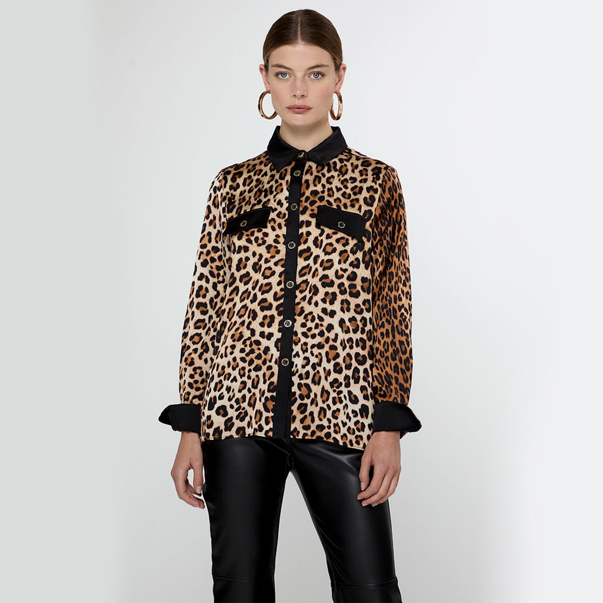 LOLA CASADEMUNT - Blusa Estampada Animal Print Mujer Lola Casademunt