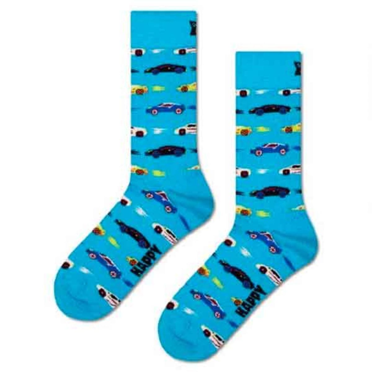HAPPY SOCKS - Calcetín Algodón Car Stripe Hombre Happy Socks