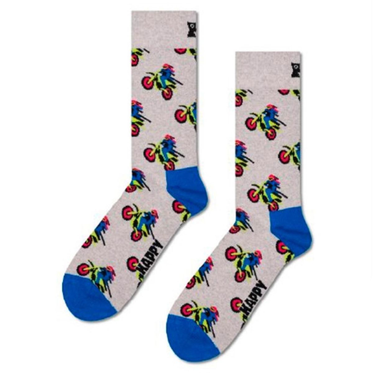 HAPPY SOCKS - Calcetín Algodón Motor Bike Hombre Happy Socks