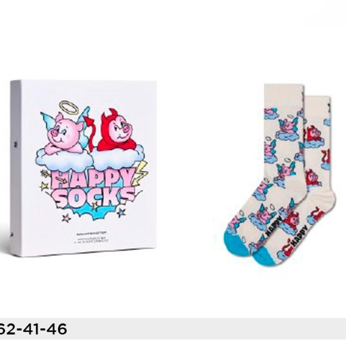 HAPPY SOCKS - Pack 2 Calcetines Algodón Happy Socks
