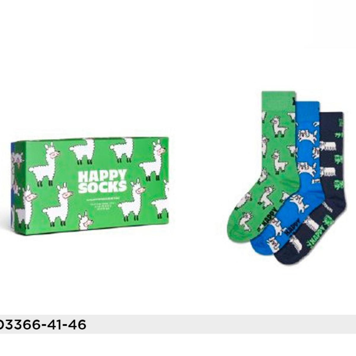 HAPPY SOCKS - Pack 3 Calcetines Algodón Happy Socks