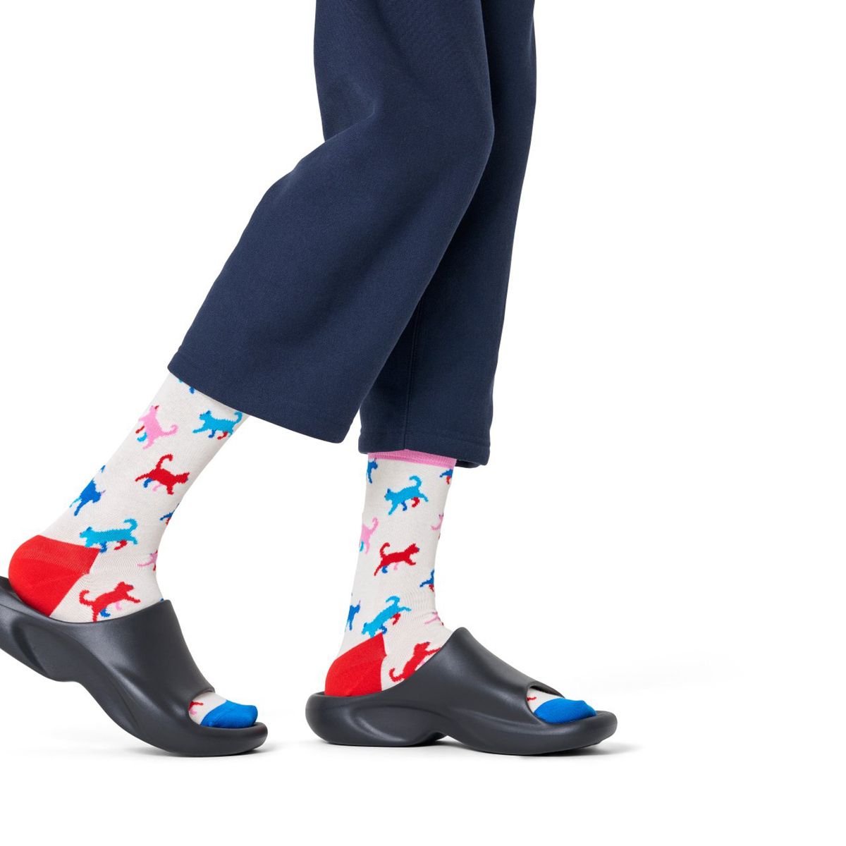 HAPPY SOCKS - Calcetín Algodón Kitten Love Hombre Happy Socks