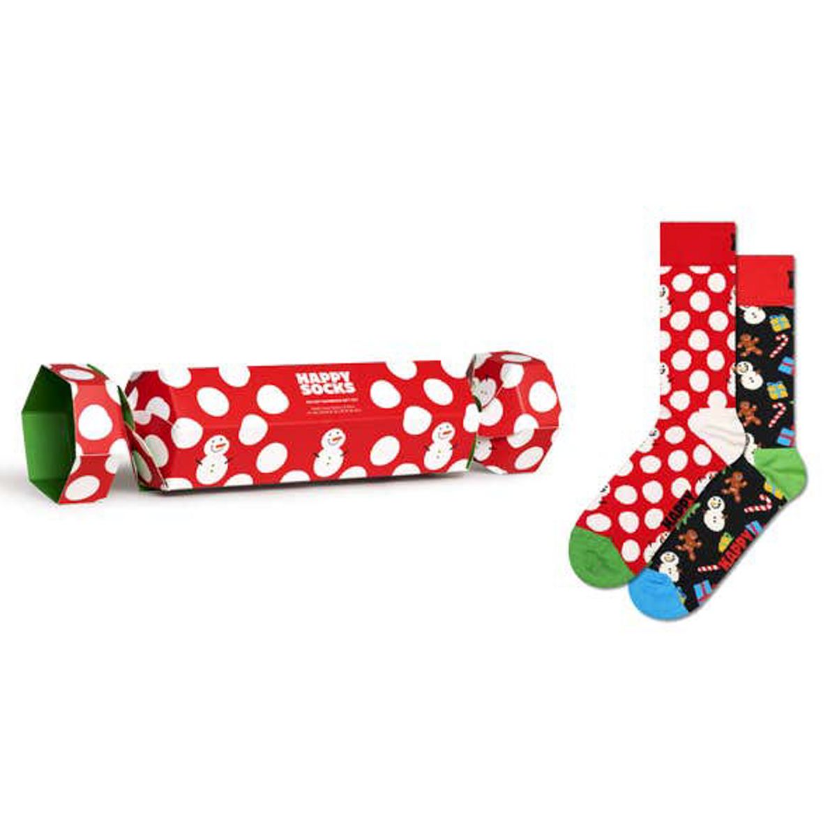 HAPPY SOCKS - Pack 2 Calcetines Algodón Navidad Happy Socks