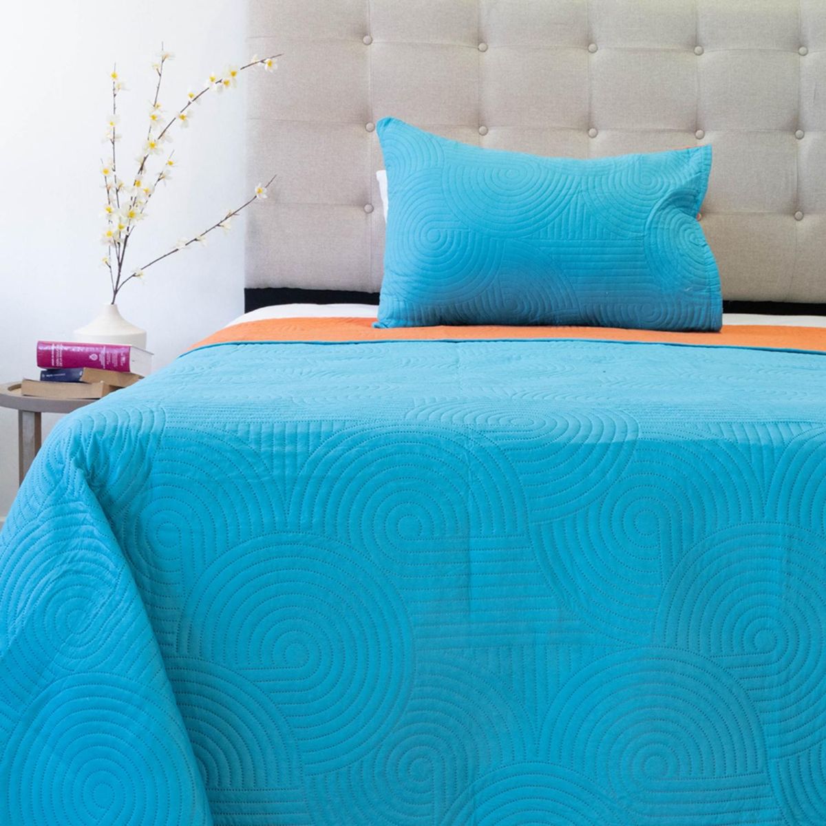 DORAL - Cubrecama Quilt Bicolor Origins Doral