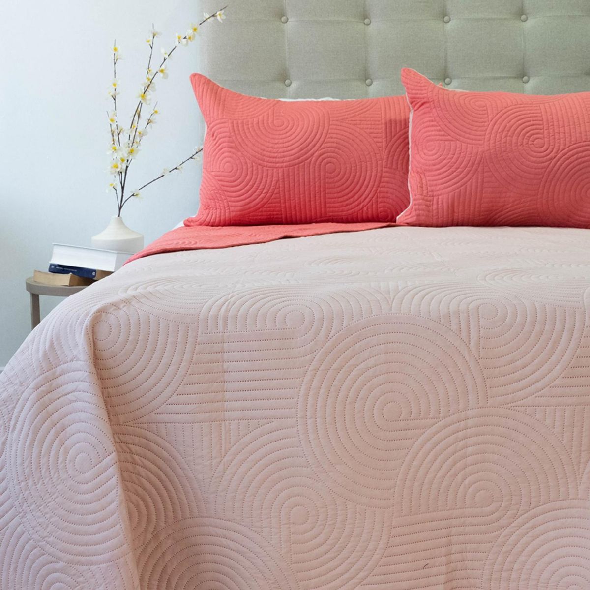 DORAL - Cubrecama Quilt Bicolor Origins Doral