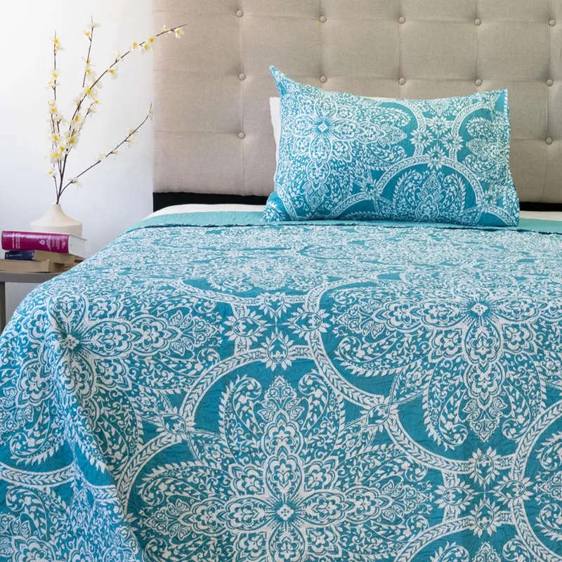 DORAL - Quilt Hotpress Estampado Origins D2 1.5 Plazas Doral