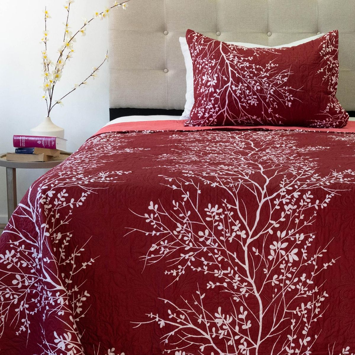 DORAL - Quilt Hotpress Estampado Origins D4 1.5 Plazas Doral