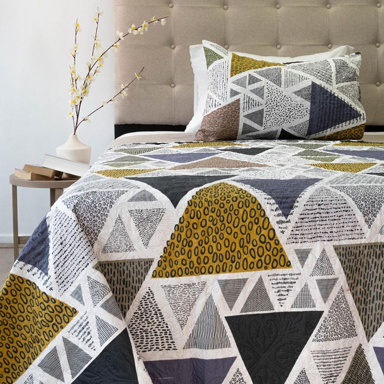 DORAL Cubrecama Quilt Estampado Origins