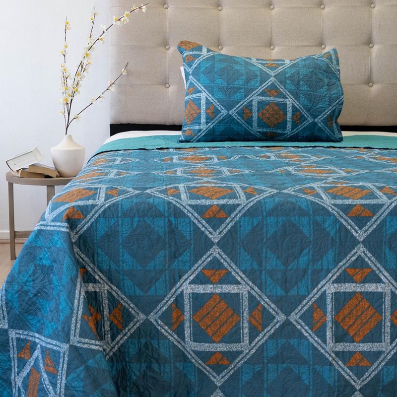 DORAL - Quilt Hotpress Estampado Origins D8 1.5 Plazas Doral