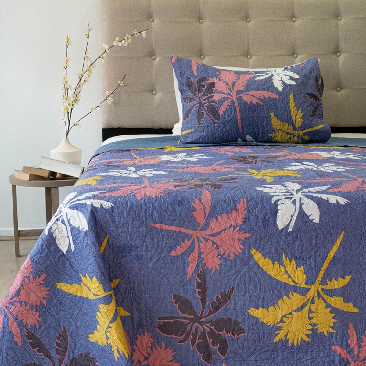 DORAL - Cubrecama Quilt Estampado D10 Doral