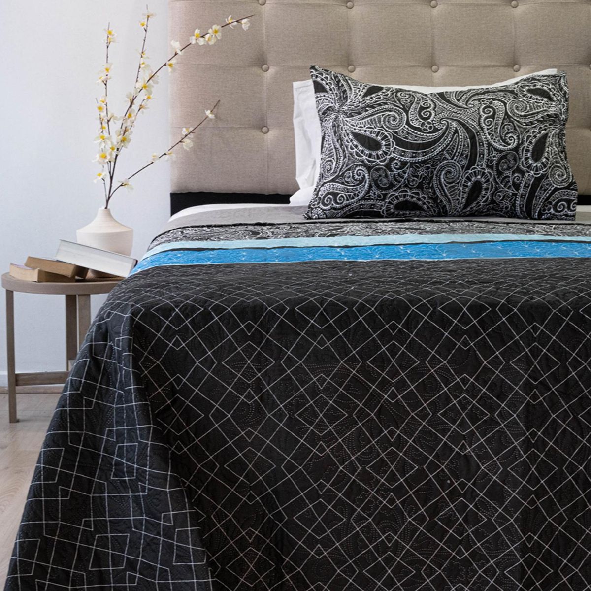 DORAL - Cubrecama Quilt Estampado D13 Doral