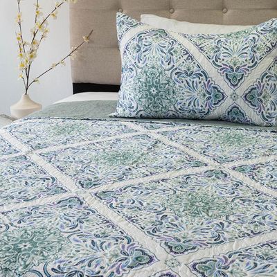 Imagen 2 del producto Quilt Hotpress Estampado Origins D15 1.5 Plazas