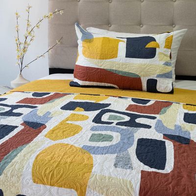 Imagen 2 del producto Quilt Hotpress Estampado Origins D16 1.5 Plazas