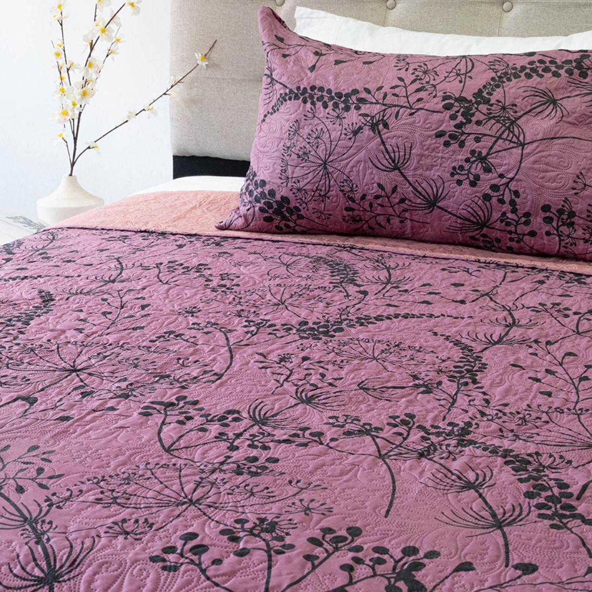 DORAL - Quilt Hotpress Estampado Origins D17 1.5 Plazas Doral