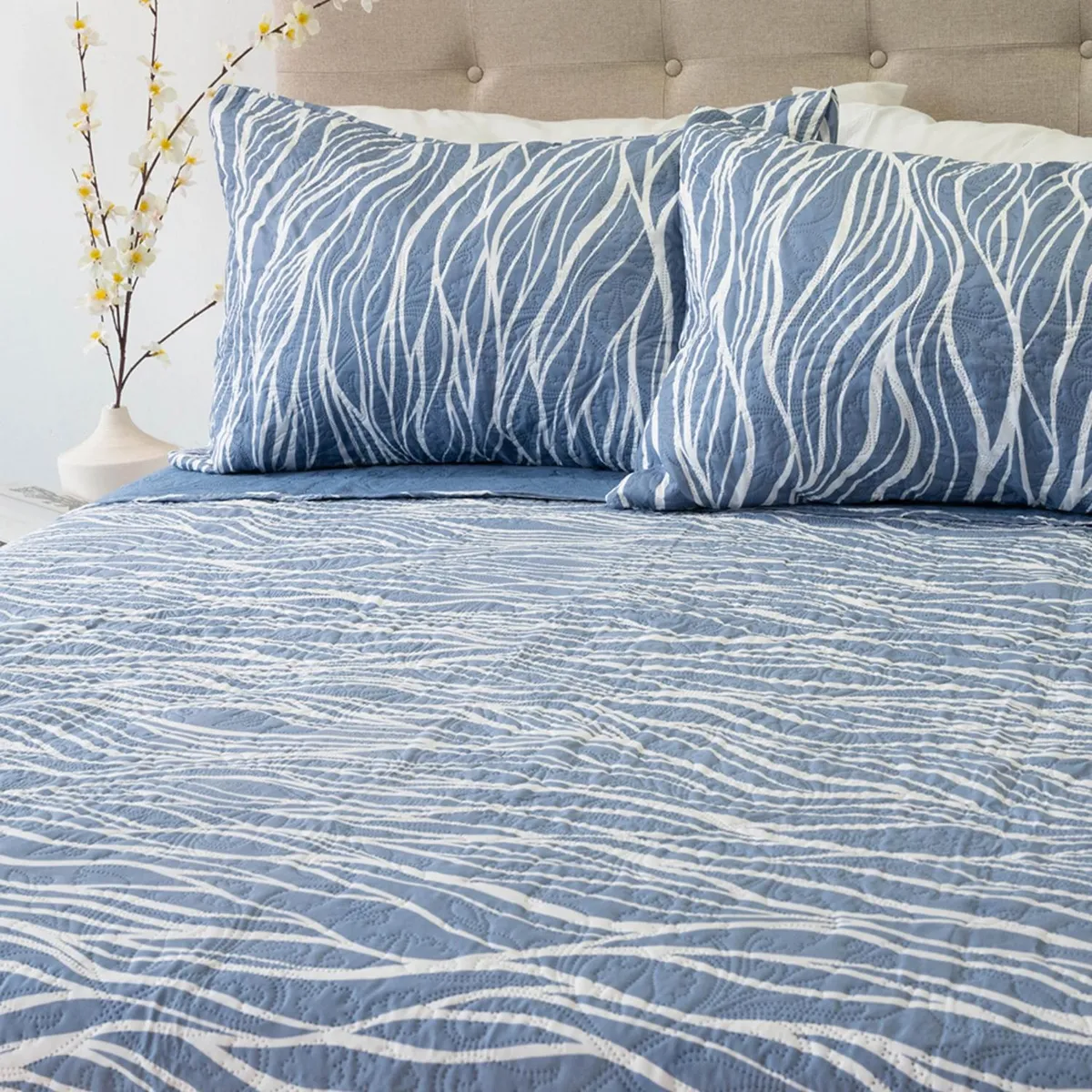 DORAL - Cubrecama Quilt Estampado D1 Doral