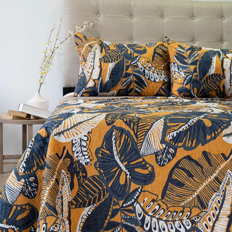 DORAL - Quilt Hotpress Estampado Origins D3 2 Plazas Doral