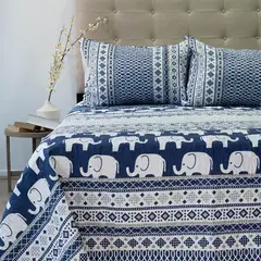 DORAL - Quilt Hotpress Estampado Origins D9 2 Plazas