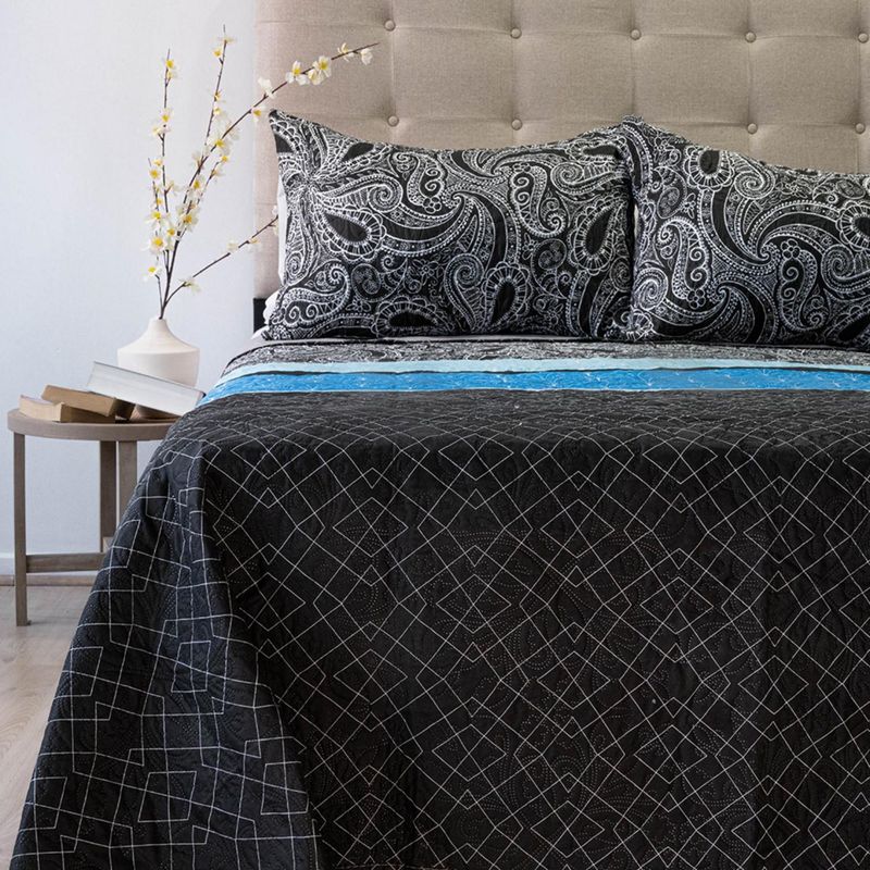 DORAL - Quilt Hotpress Estampado Origins D13 2 Plazas Doral