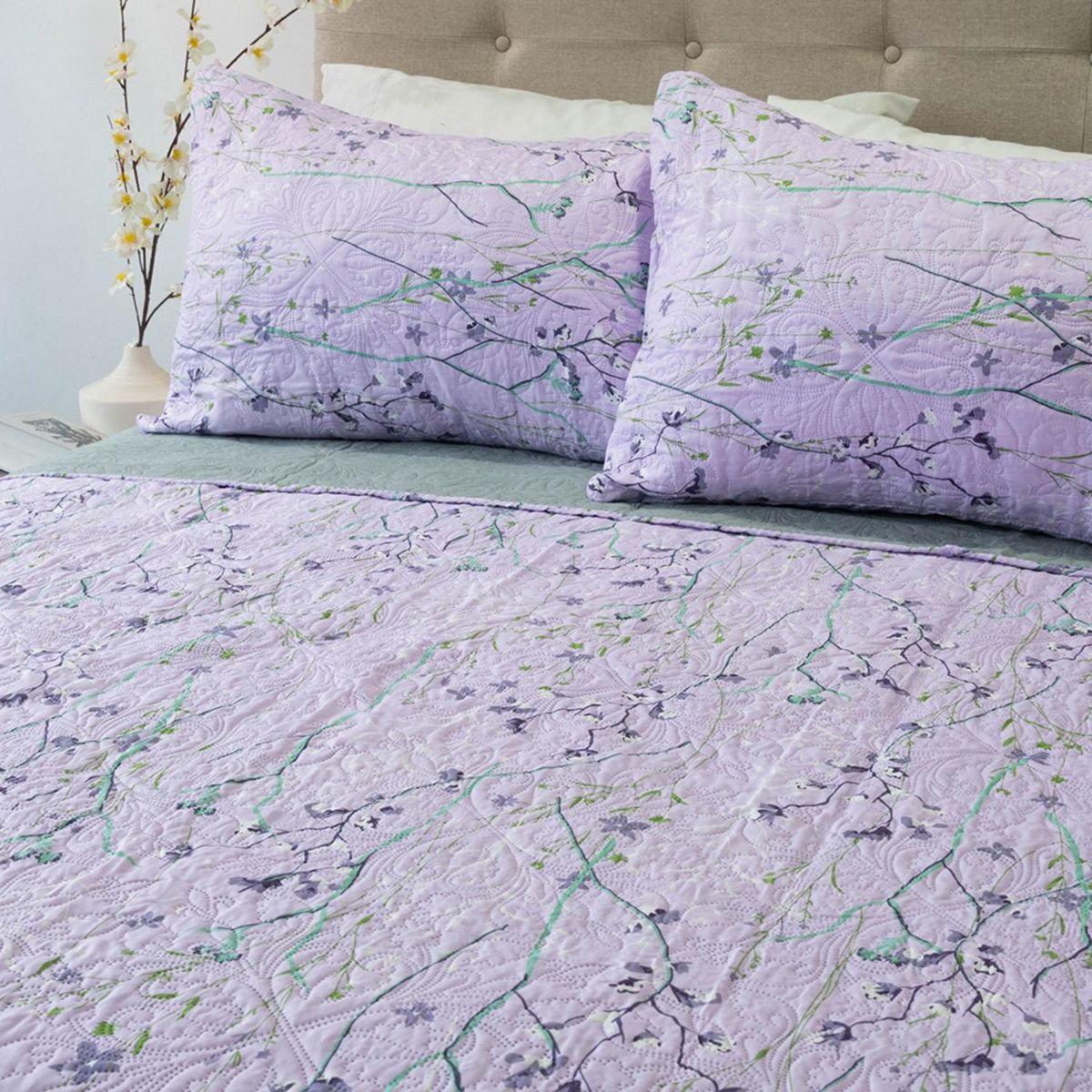 DORAL - Quilt Hotpress Estampado Origins D14 2 Plazas Doral
