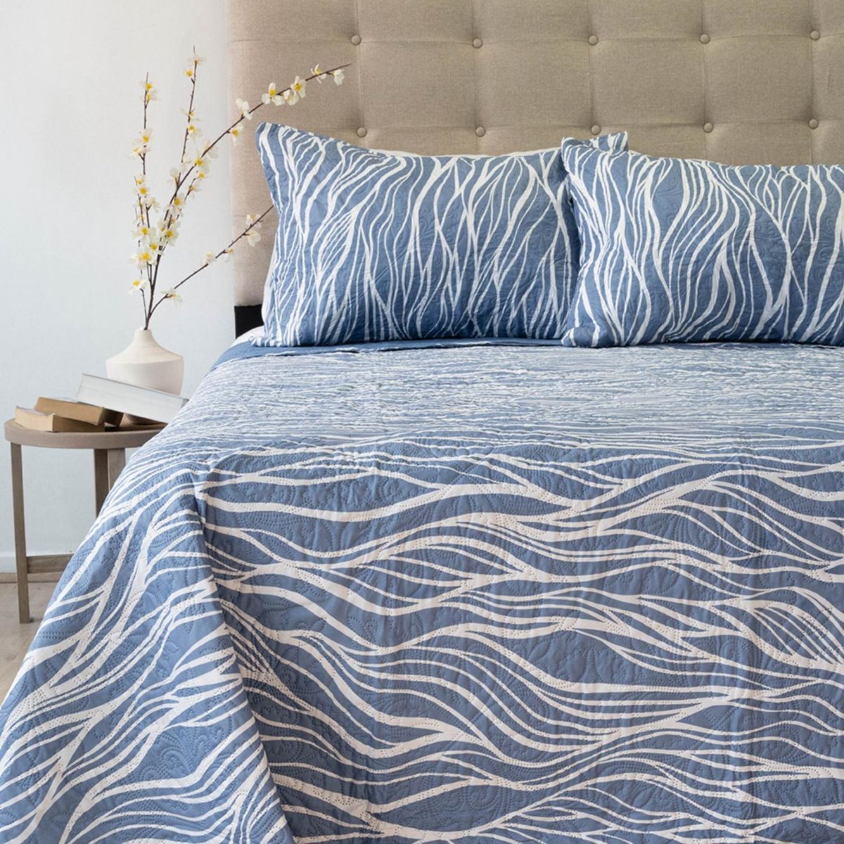 DORAL - Cubrecama Quilt Estampado D1 Doral