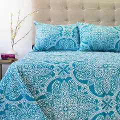 DORAL - Quilt Hotpress Estampado Origins D2 2.5 Plazas