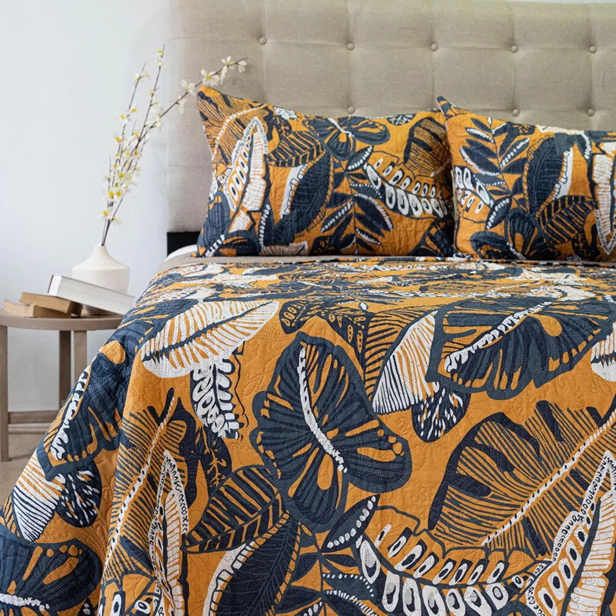 DORAL - Quilt Hotpress Estampado Origins D3 2.5 Plazas Doral