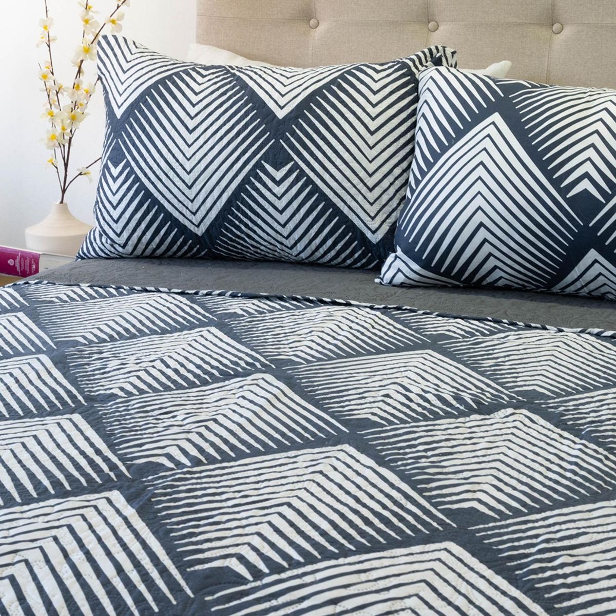 DORAL - Quilt Hotpress Estampado Origins D5 2.5 Plazas Doral