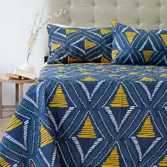 DORAL - Cubrecama Quilt Estampado Origins