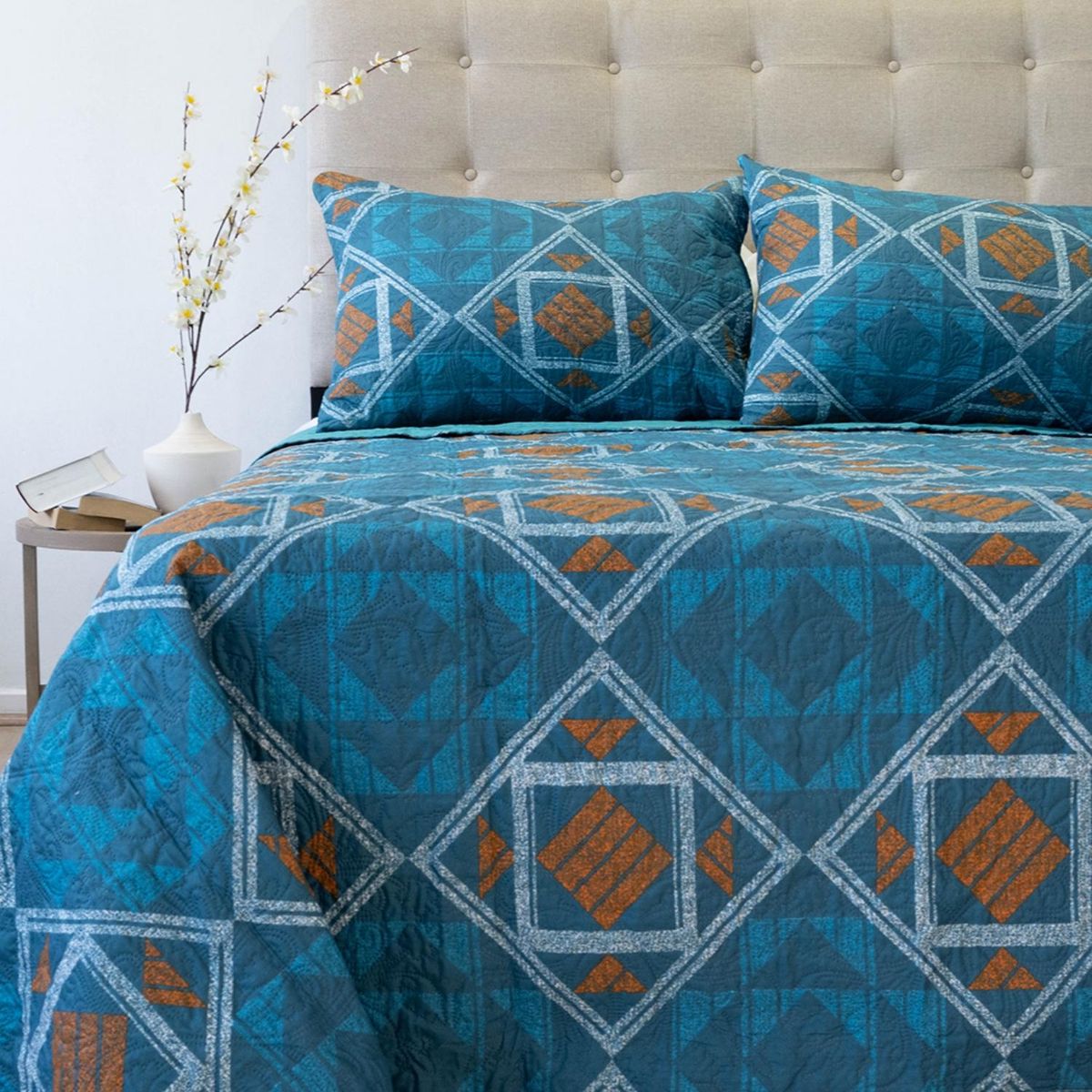 DORAL - Quilt Hotpress Estampado Origins D8 2.5 Plazas Doral