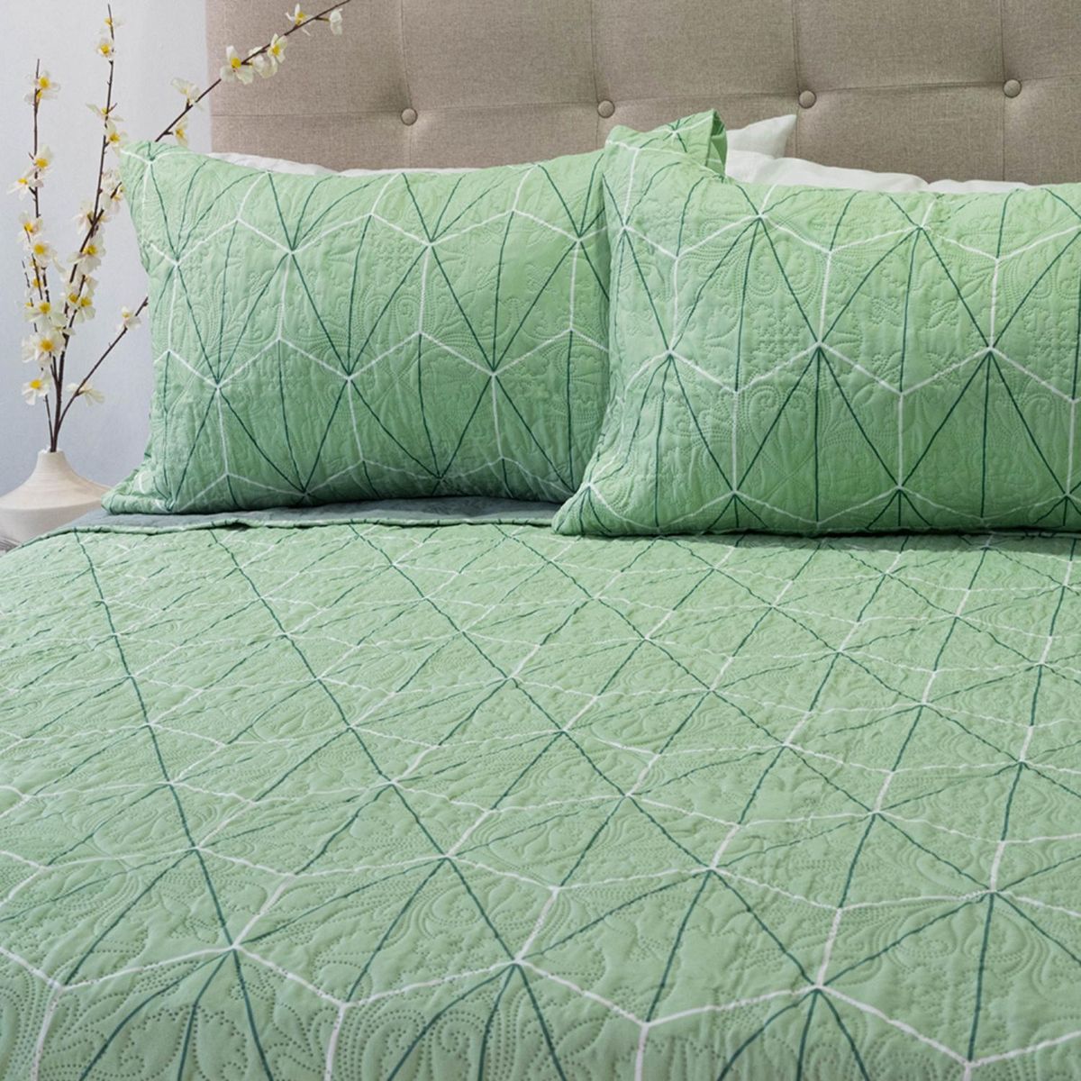 DORAL - Cubrecama Quilt Estampado D12 Doral