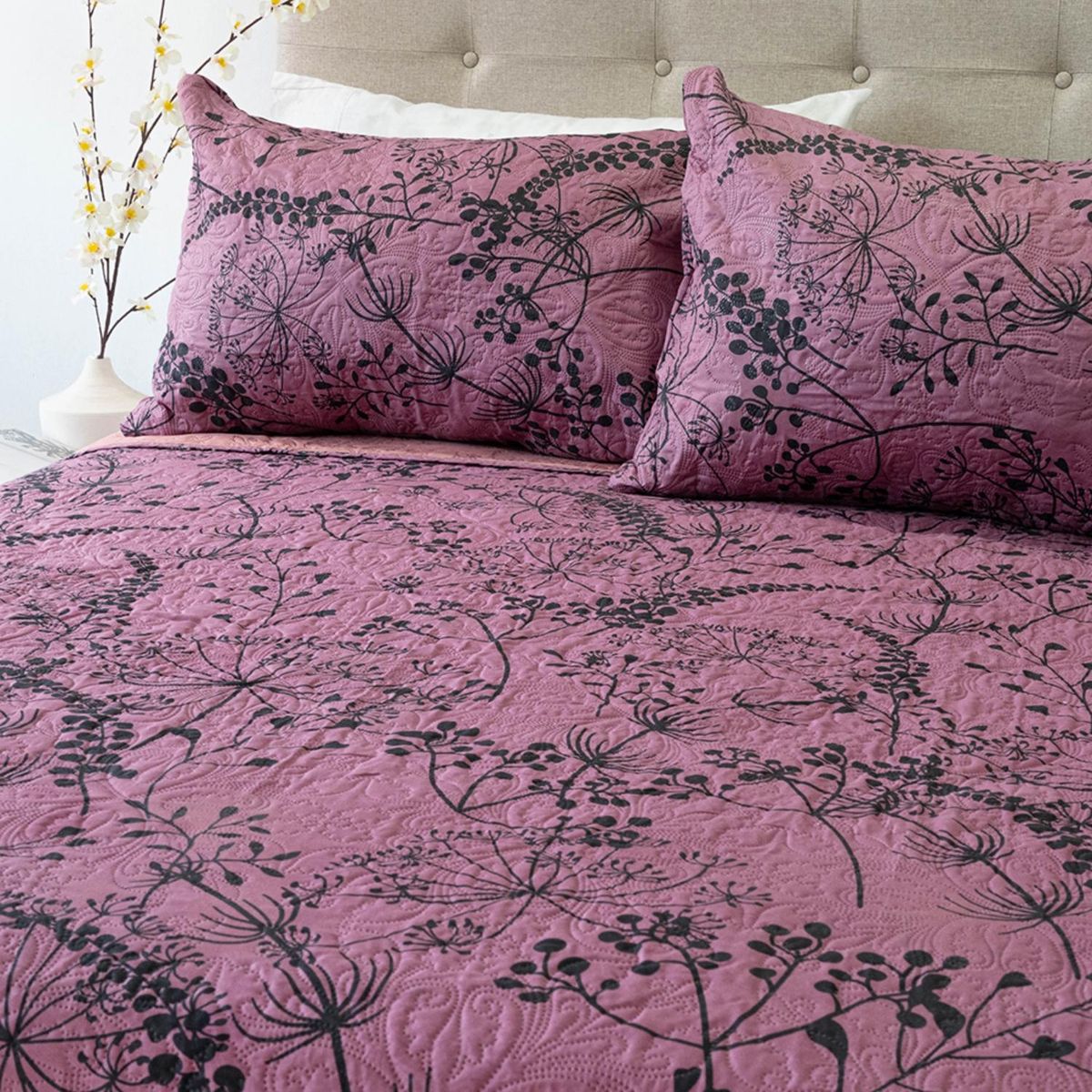 DORAL - Cubrecama Quilt Estampado D17 Doral