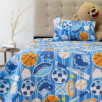 Quilt Hotpress Infantil Pelotas 1.5 Plazas