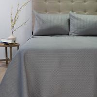 Quilt Boston Gris 2.5 Plazas