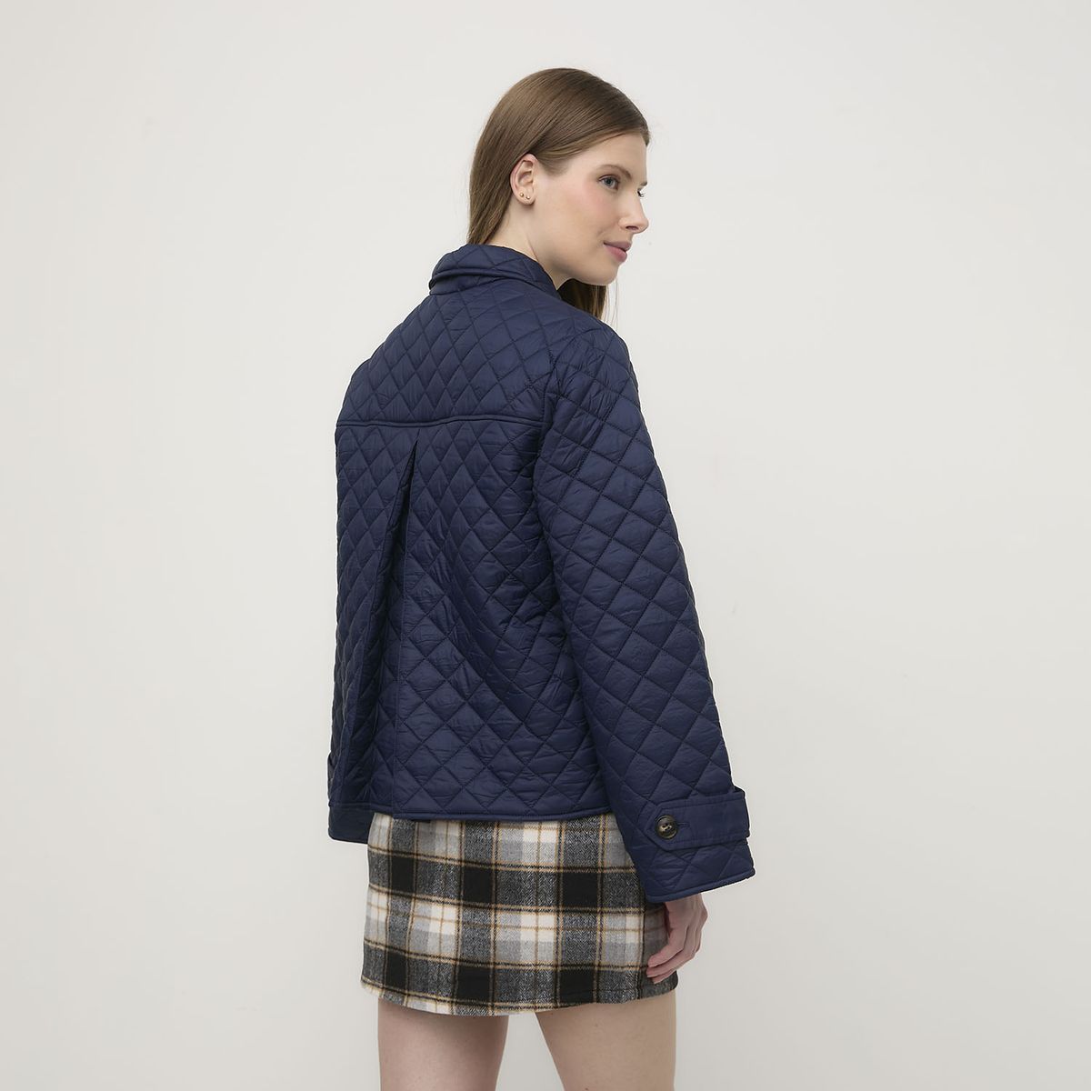 VERO MODA - Chaqueta Acolchada Cuello Polo Mujer Vero Moda