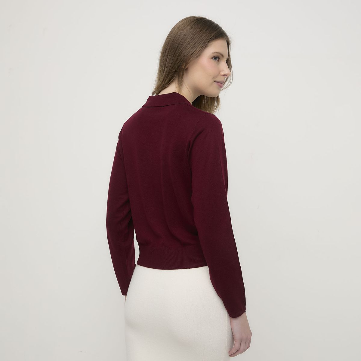 VERO MODA - Chaleco Cuello Polo Con Botones Mujer Vero Moda