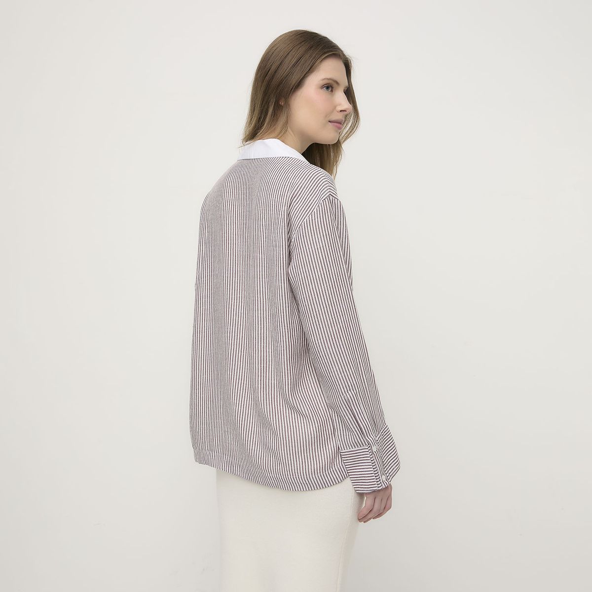 VERO MODA - Blusa Contraste Cuello Mujer Vero Moda