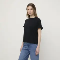 VERO MODA - Polera Lisa Manga Corta Mujer
