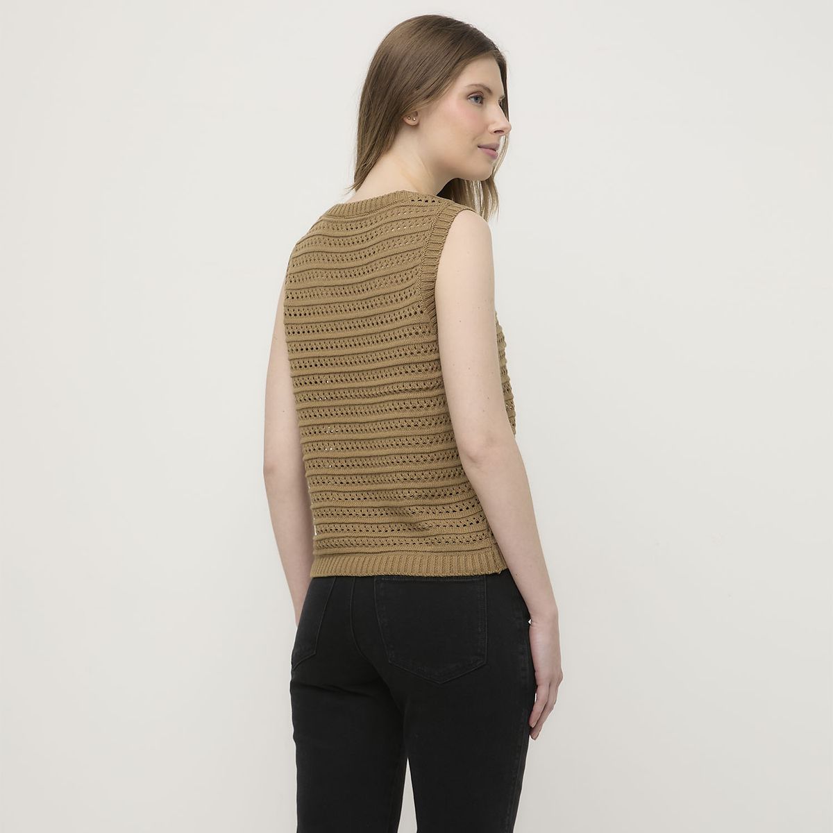VERO MODA - Sweater Tejido Algodón Mujer Vero Moda