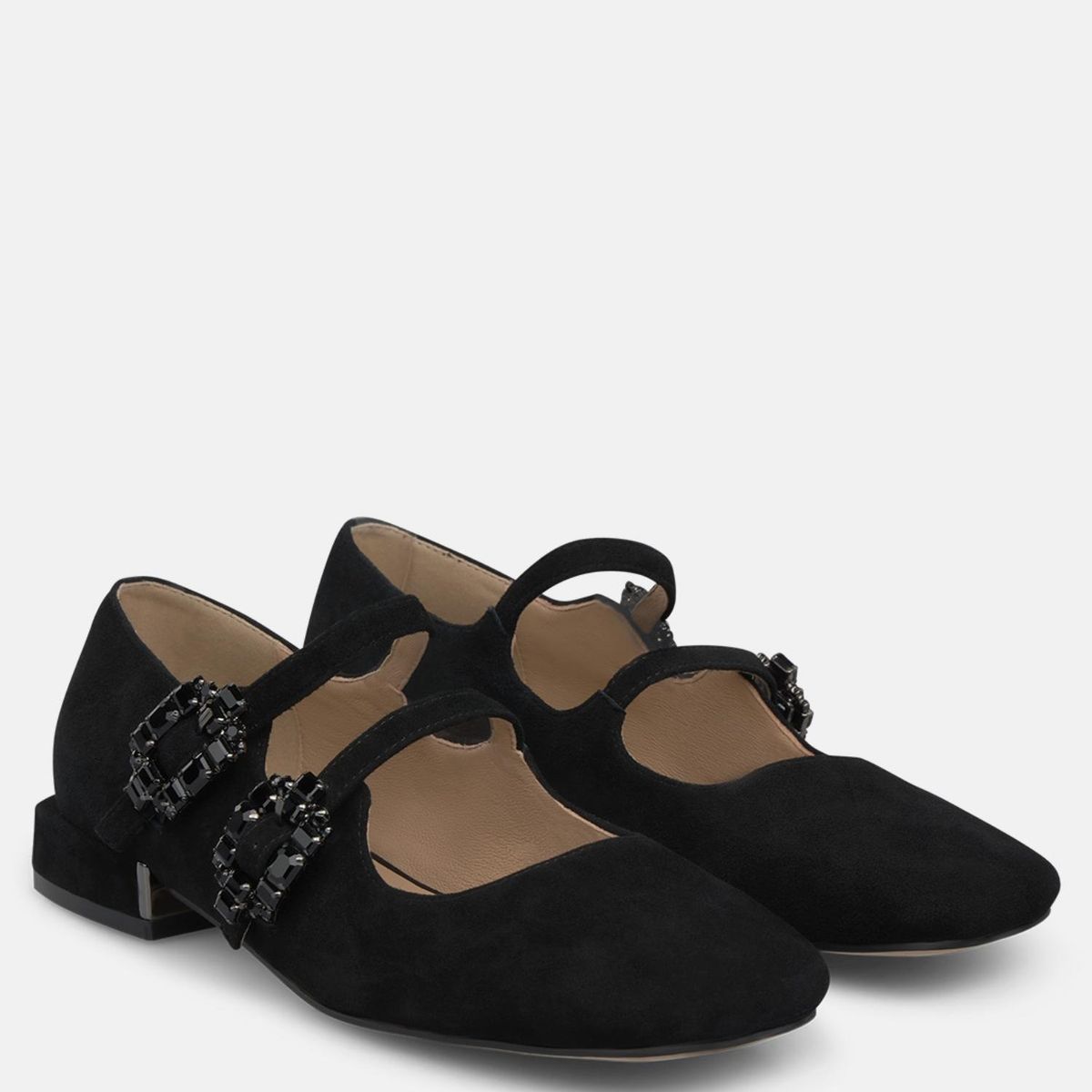 ALMA EN PENA - Ballerina Mujer Cuero Negro Alma En Pena
