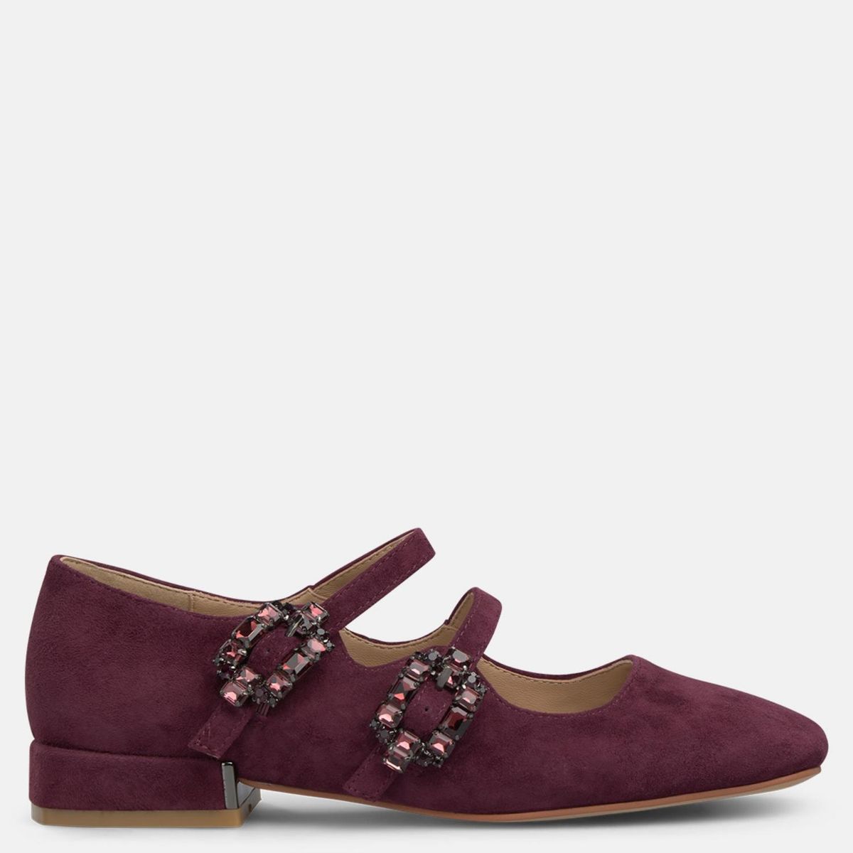 ALMA EN PENA - Ballerina Mujer Cuero Rojo Alma En Pena